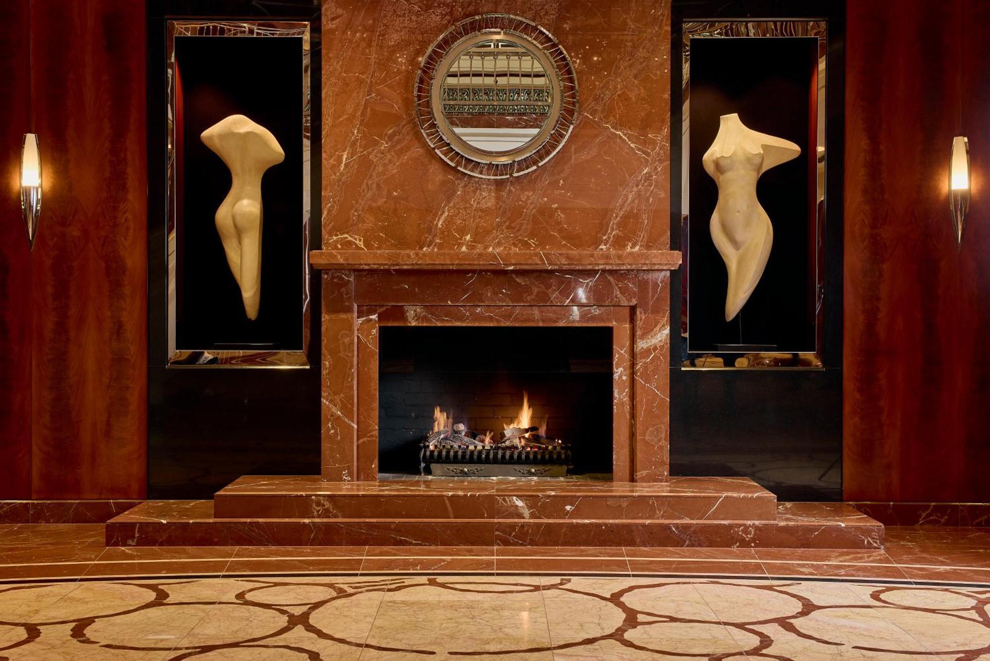 Park Hyatt Melbourne Hotel Екстериор снимка Fireplace at the Four Seasons Hotel, London